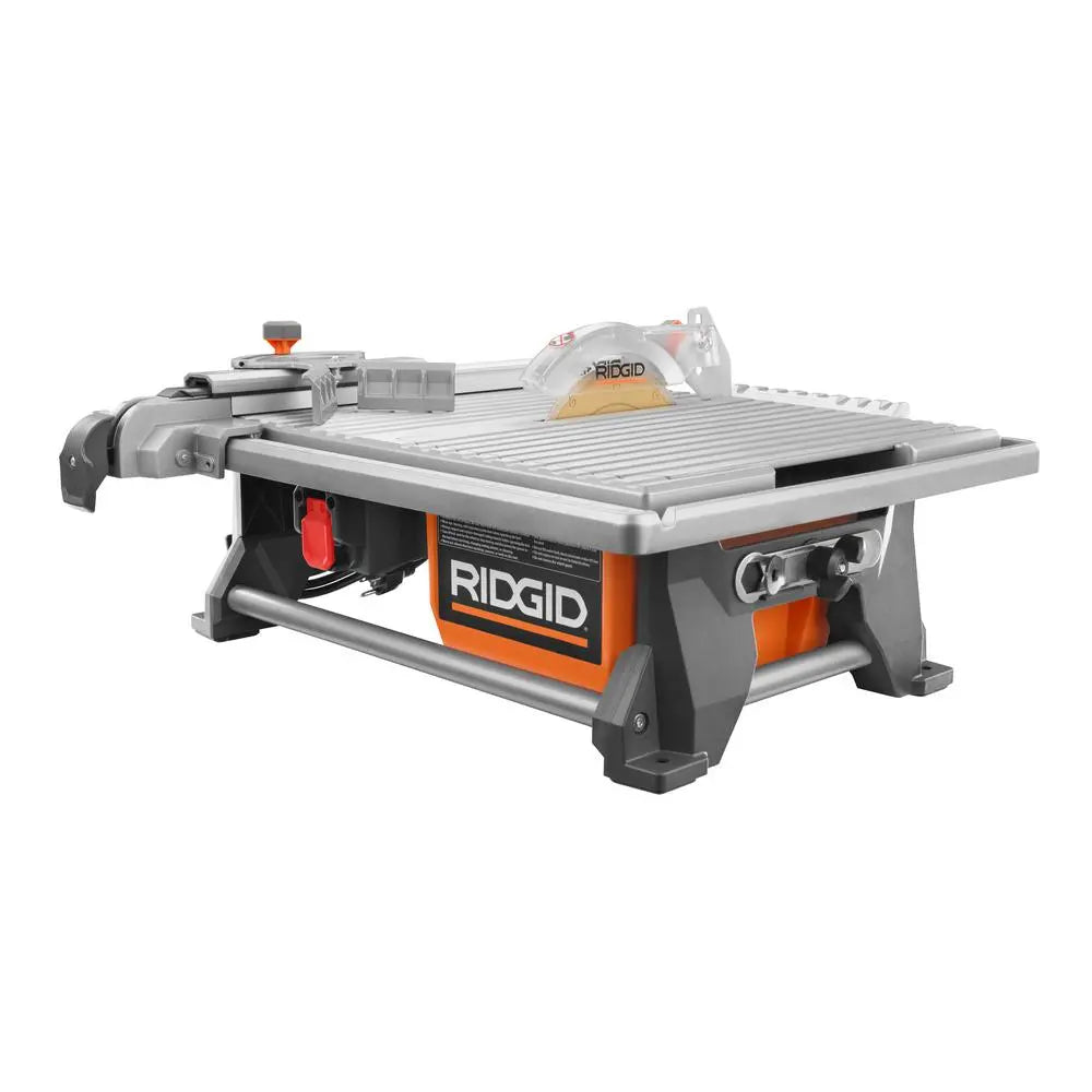 Open Box -  Ridgid 6.5 Amp Corded 7 in. Table Top Wet Tile Saw RIDGIDBullseye Deals