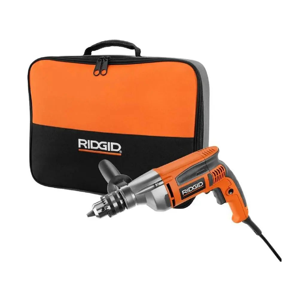 Open Box - Ridgid 8-Amp Heavy-Duty Variable Speed Reversible Drill, 1/2 In. RIDGIDBullseye Deals