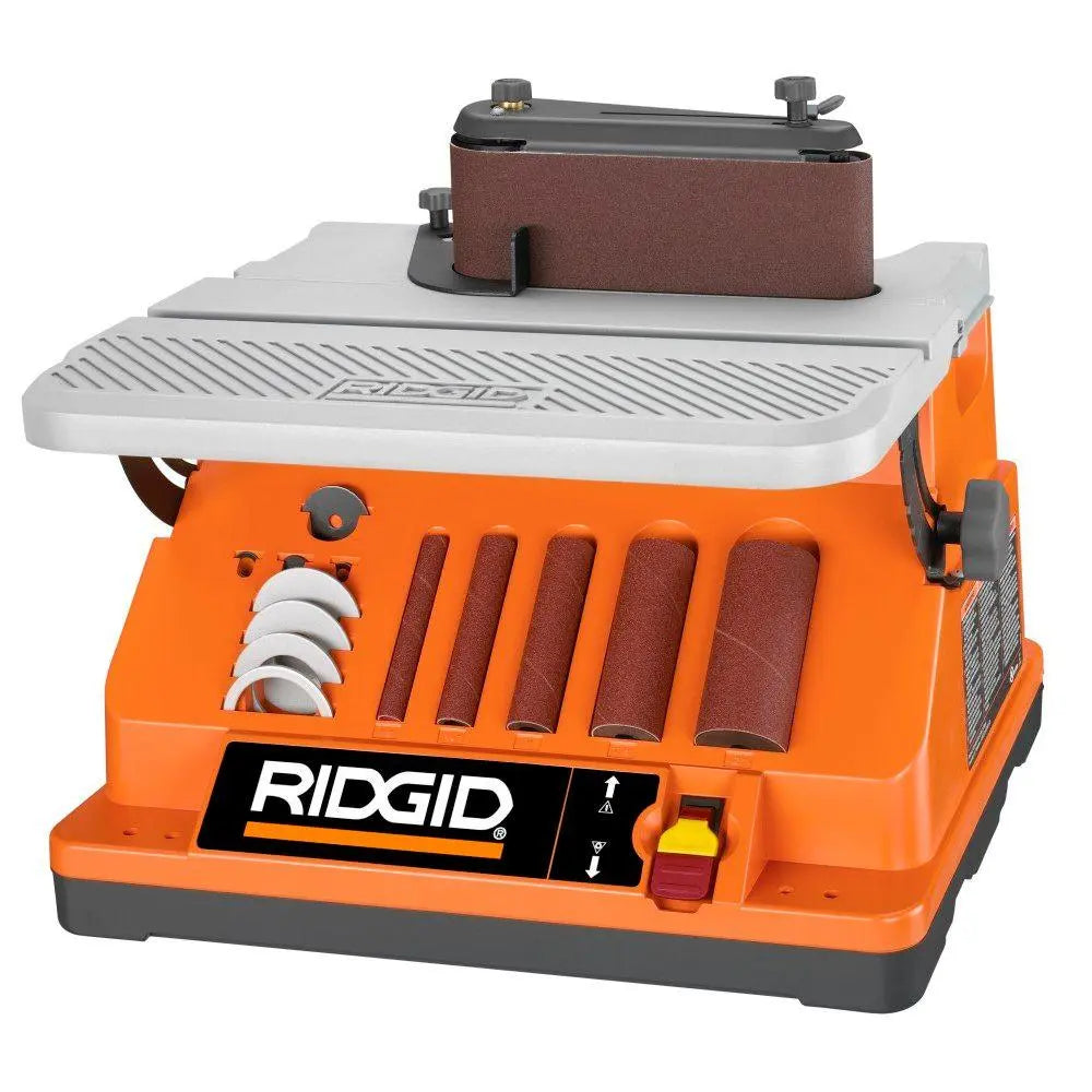 Open Box -  Ridgid ZREB4424 3/8 HP Oscillating Edge Belt/Spindle Sander RIDGIDBullseye Deals