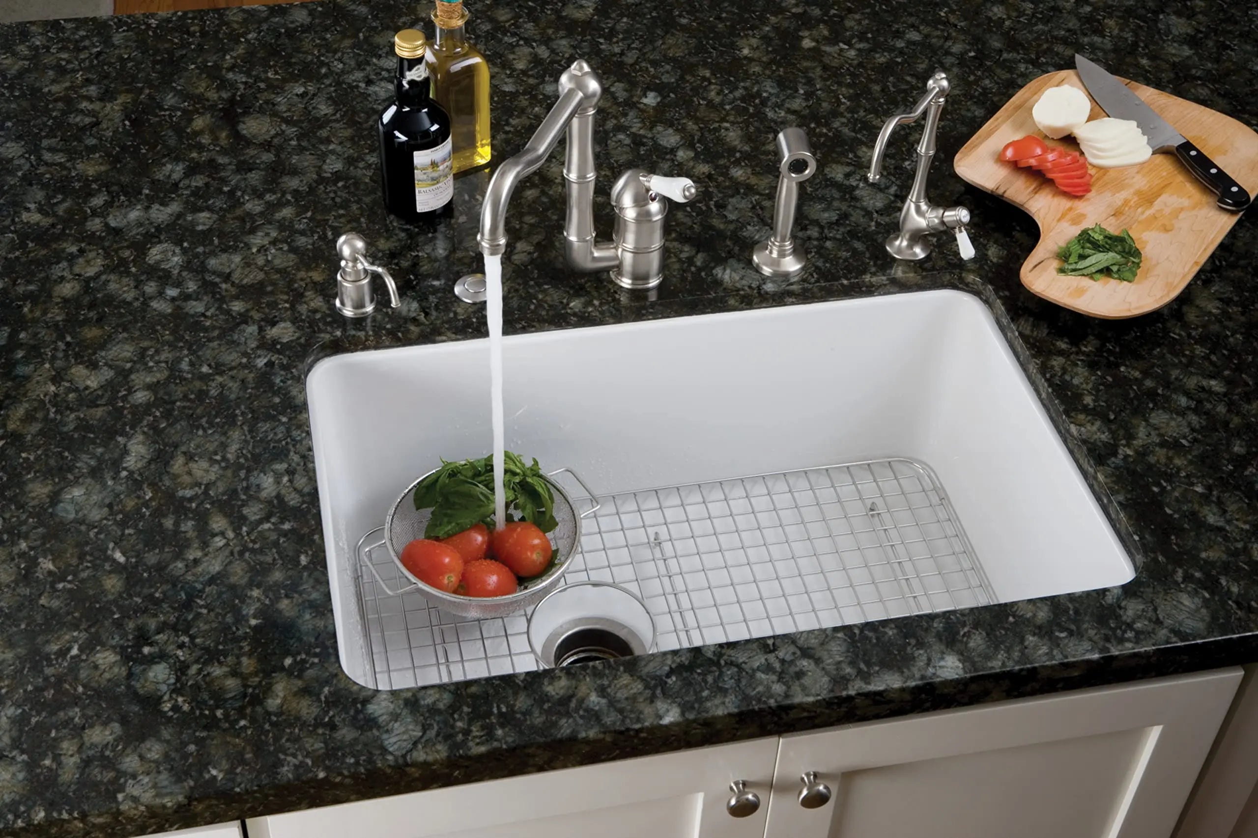 Open Box - Rohl WSG6307WH Wire Basin Rack for the Rohl 6307 Kitchen Sinks RohlBullseye Deals