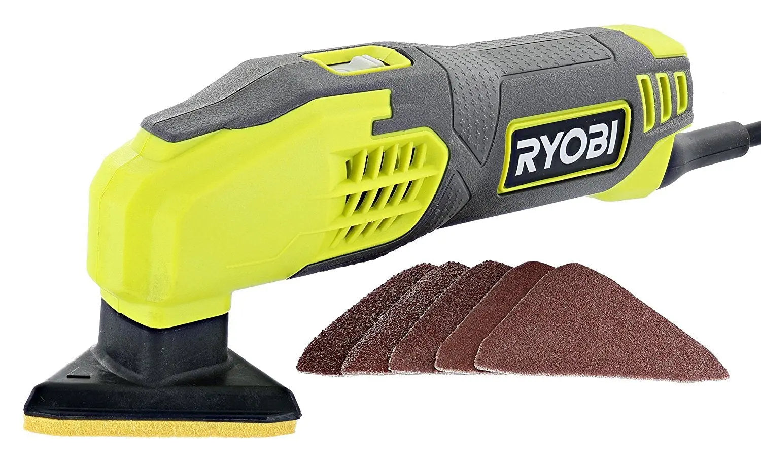 Open Box -  Ryobi 0.4 Amp Corded 2-7/8 in. Detail Sander RYOBIBullseye Deals