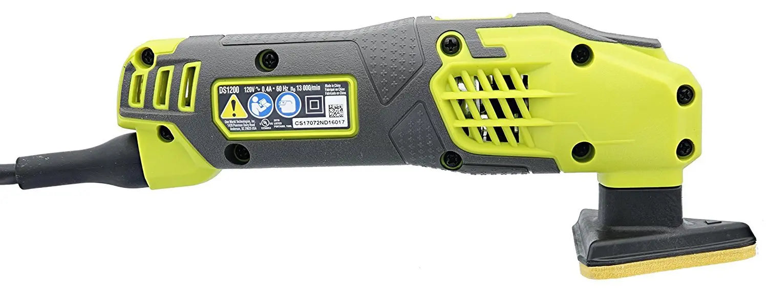Open Box -  Ryobi 0.4 Amp Corded 2-7/8 in. Detail Sander RYOBIBullseye Deals