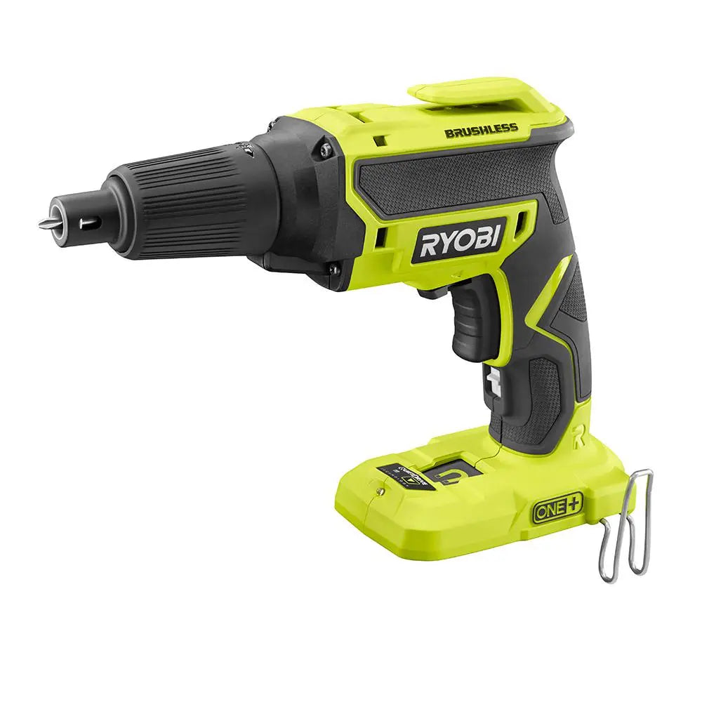 Open Box - Ryobi 18-Volt ONE+ Brushless Cordless Drywall Screw Gun with Variable Speed Trigger (Tool Only) Ryobi