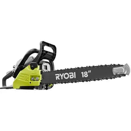 Open Box -  Ryobi 18 in. 37cc 2-Cycle Gas Chainsaw with Heavy Duty Case RYOBIBullseye Deals