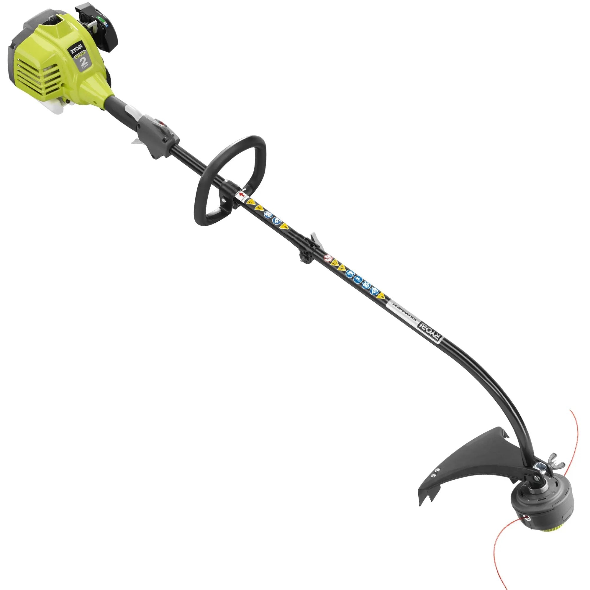 Open Box -  Ryobi 25 cc 2-Cycle Full Crank Curved Shaft Gas String Trimmer RYOBIBullseye Deals