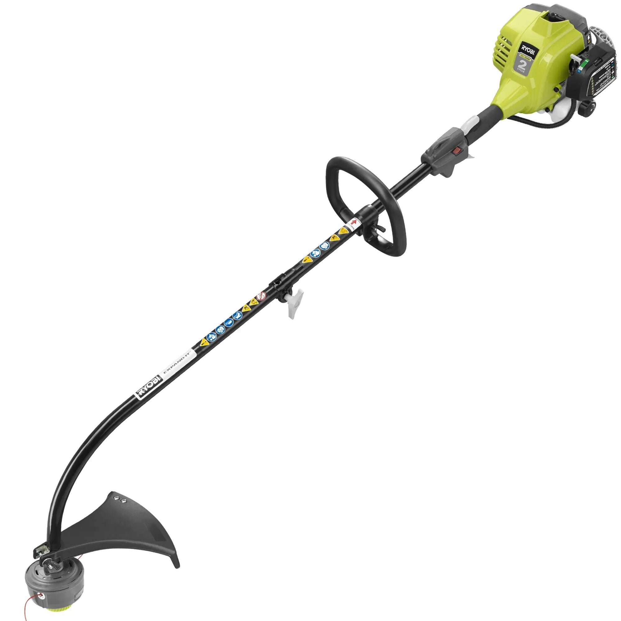Open Box -  Ryobi 25 cc 2-Cycle Full Crank Curved Shaft Gas String Trimmer RYOBIBullseye Deals