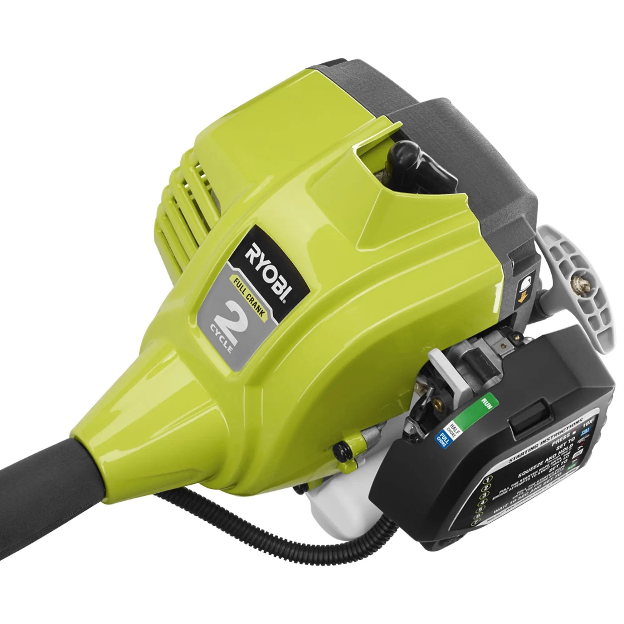 Open Box -  Ryobi 25 cc 2-Cycle Full Crank Curved Shaft Gas String Trimmer RYOBIBullseye Deals