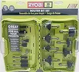 Open Box -  Ryobi A25R151 15 Piece 0.25 Inch Shank Router Bit Set RyobiBullseye Deals