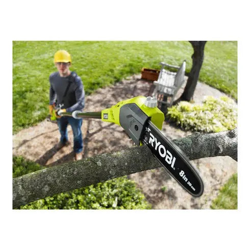 Open Box -  Ryobi ONE+ 8 in. 18-Volt Cordless Pole Saw 1.3 Ah Battery and Charger Included RYOBIBullseye Deals