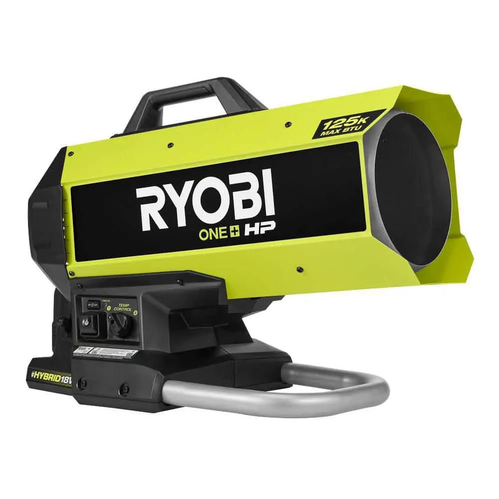 Open Box -  Ryobi ONE+ HP 18V Brushless Cordless 125K BTU Hybrid Forced Air Propane Heater (Tool Only) RYOBIBullseye Deals