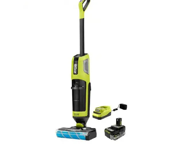 Open Box -  Ryobi ONE+ HP 18V Brushless Cordless Wet/Dry Stick Mop and Vacuum Kit with 4.0 Ah Battery and Charger RYOBIBullseye Deals