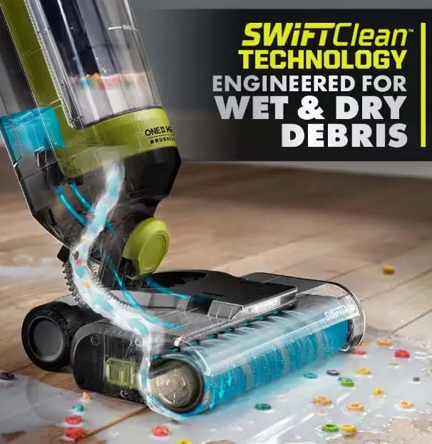 Open Box -  Ryobi ONE+ HP 18V Brushless Cordless Wet/Dry Stick Mop and Vacuum Kit with 4.0 Ah Battery and Charger RYOBIBullseye Deals