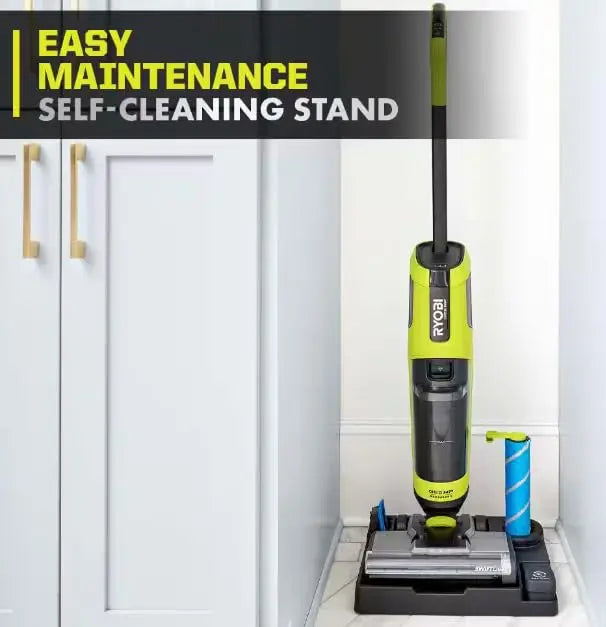 Open Box -  Ryobi ONE+ HP 18V Brushless Cordless Wet/Dry Stick Mop and Vacuum Kit with 4.0 Ah Battery and Charger RYOBIBullseye Deals