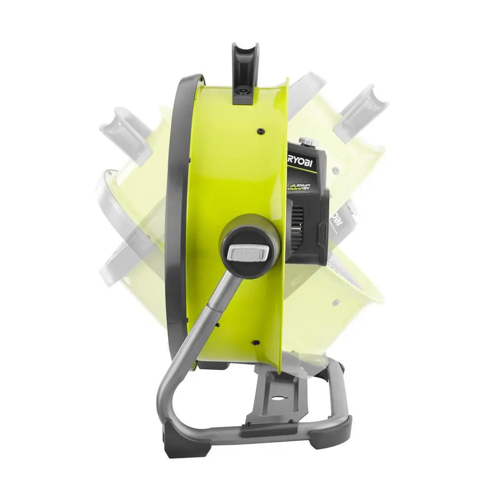 Open Box -  Ryobi P3340 18-Volt ONE+ Hybrid 18 in. Air Cannon Drum Fan RYOBIBullseye Deals