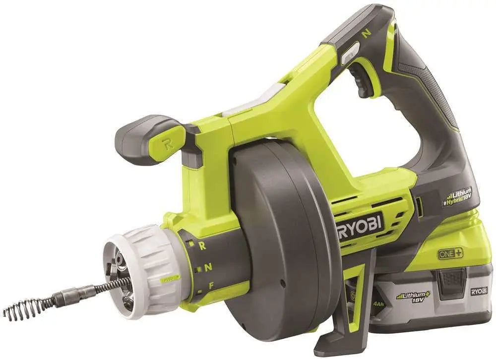 Open Box - Ryobi P4002 18-Volt ONE+ Hybrid Drain Auger (Tool Only) - Secondipity