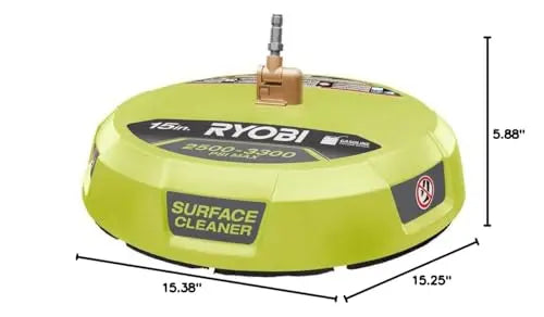 Open Box -  Ryobi RY31SC01 15 in. 3300 PSI Surface Cleaner for Gas Pressure Washer RYOBIBullseye Deals