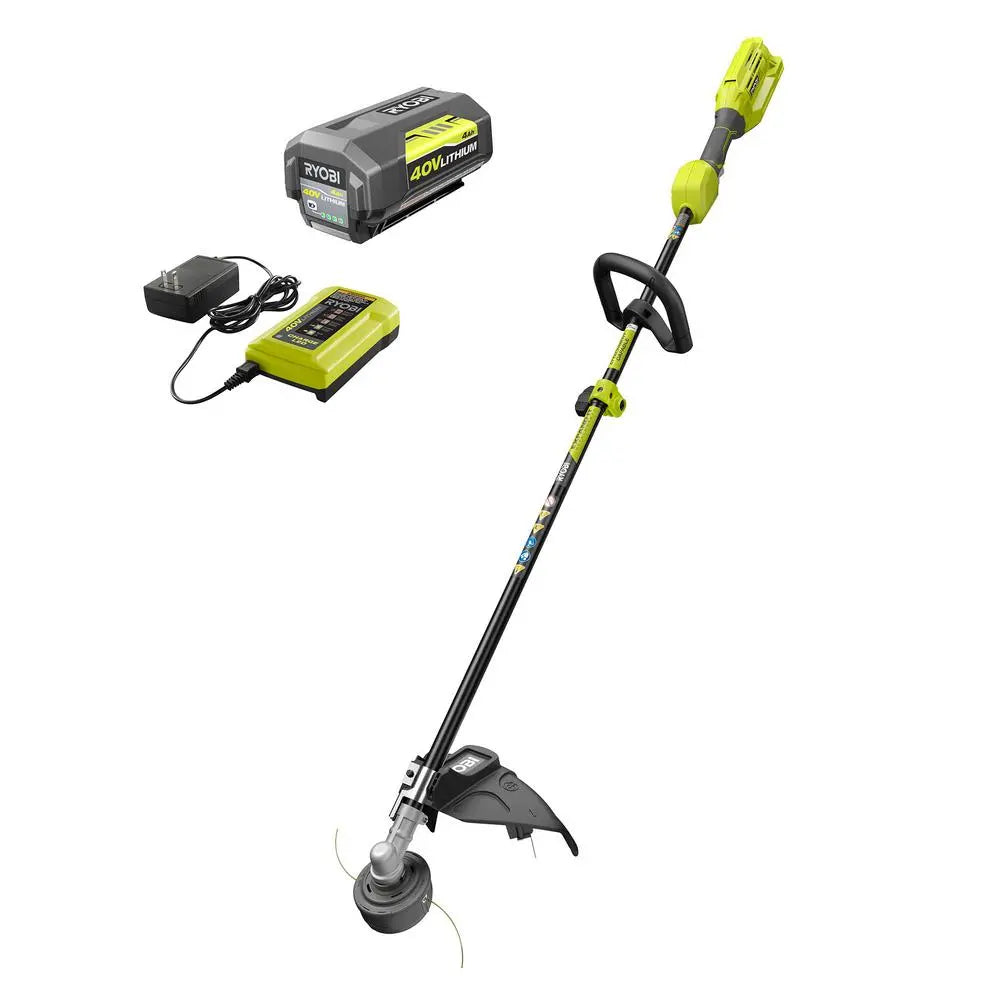 Open Box -  Ryobi RY40250 40-Volt Lithium-Ion Cordless Attachment Capable String Trimmer RYOBIBullseye Deals
