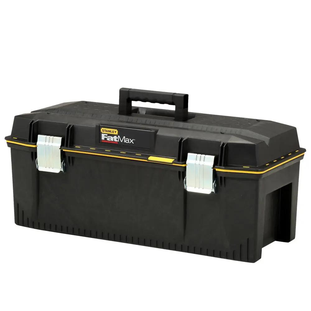 Open Box -  STANLEY FATMAX 028001L Structural Foam Tool Box, 28 In. Stanley StorageBullseye Deals