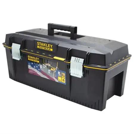 Open Box -  STANLEY FATMAX 028001L Structural Foam Tool Box, 28 In. Stanley StorageBullseye Deals