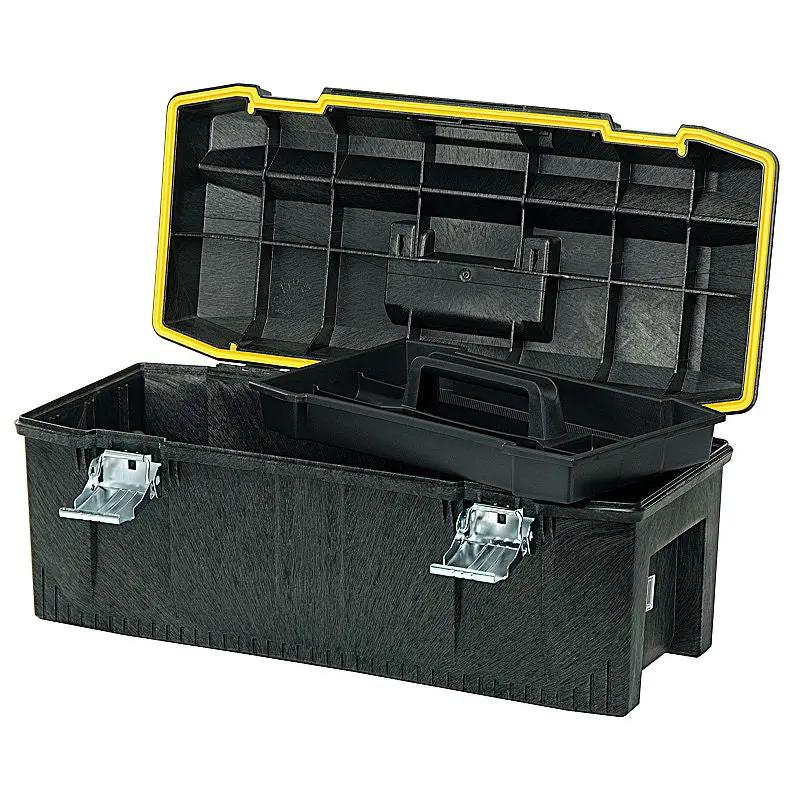 Open Box -  STANLEY FATMAX 028001L Structural Foam Tool Box, 28 In. Stanley StorageBullseye Deals