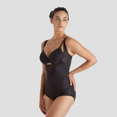 Open Box - SlimShaper by Miracle Brands Women's Tummy Tuck WYOB Bodysuit SlimShaper by Miracle BrandsBullseye Deals