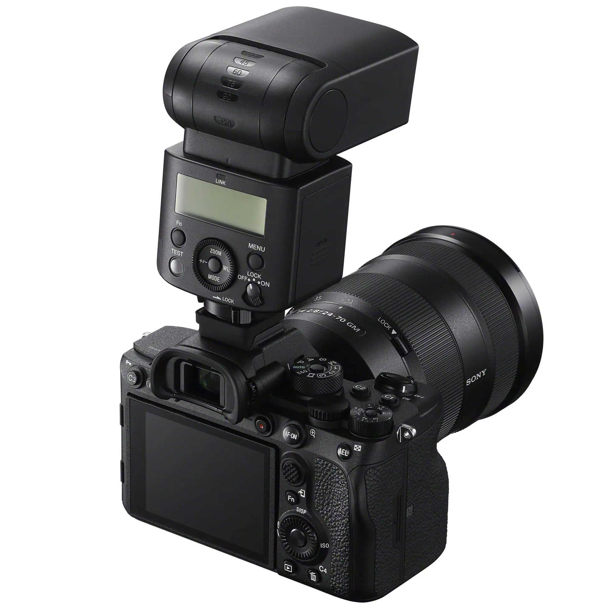 Open Box -  Sony GN46 External Flash with Wireless Radio Control SonyBullseye Deals