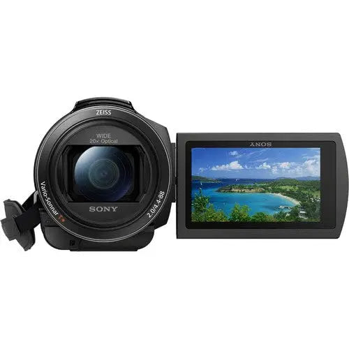 Open Box -  Sony - Handycam AX43 4K Camcorder - Black - FDRAX43/B SonyBullseye Deals