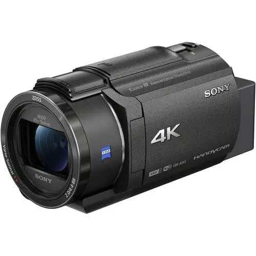 Open Box -  Sony - Handycam AX43 4K Camcorder - Black - FDRAX43/B SonyBullseye Deals