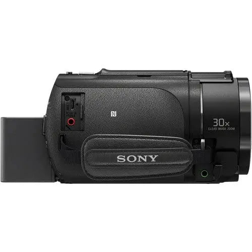 Open Box -  Sony - Handycam AX43 4K Camcorder - Black - FDRAX43/B SonyBullseye Deals