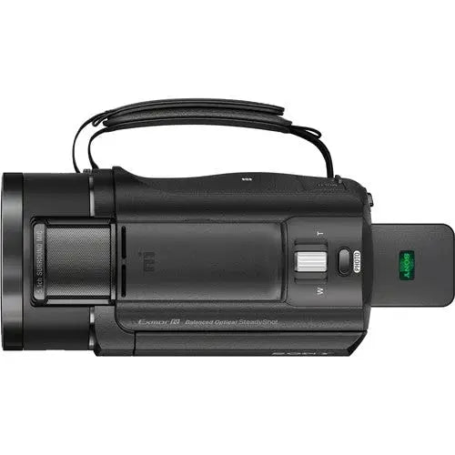 Open Box -  Sony - Handycam AX43 4K Camcorder - Black - FDRAX43/B SonyBullseye Deals