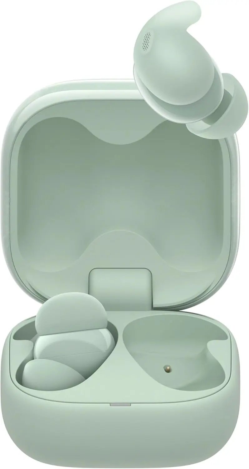 Open Box -  Sony - LinkBuds Fit True Wireless Noise Canceling Earbuds - Sage Green SonyBullseye Deals