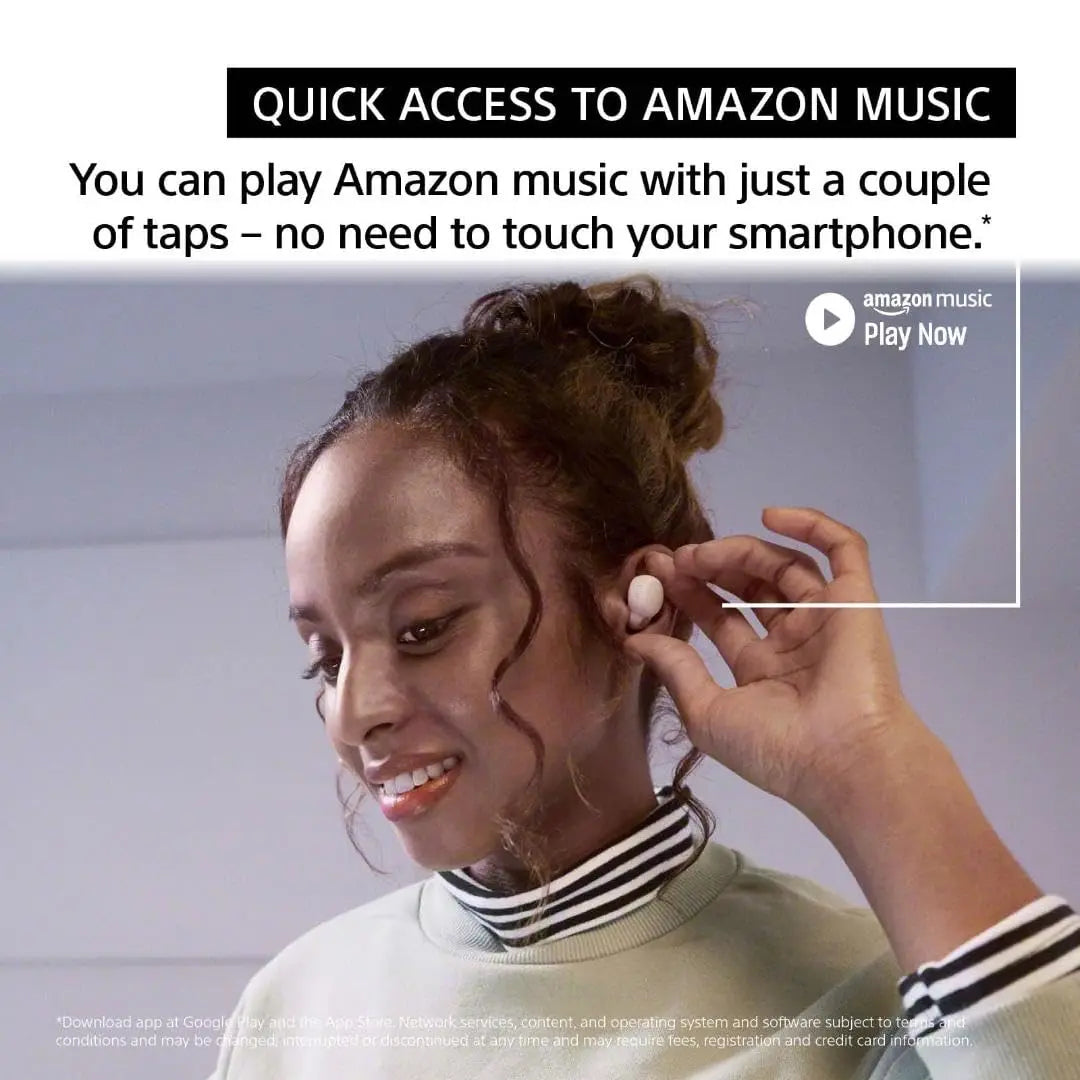 Open Box -  Sony LinkBuds S Truly Wireless Noise Canceling Earbud Headphones - WFLS900N/W SonyBullseye Deals