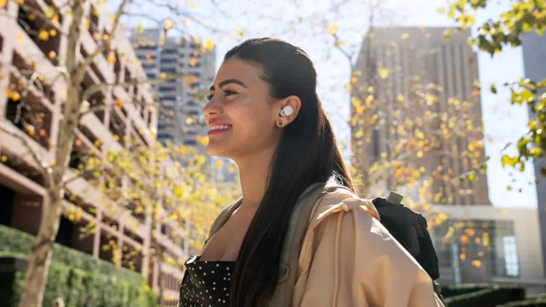 Open Box -  Sony LinkBuds S Truly Wireless Noise Canceling Earbud Headphones - WFLS900N/W SonyBullseye Deals