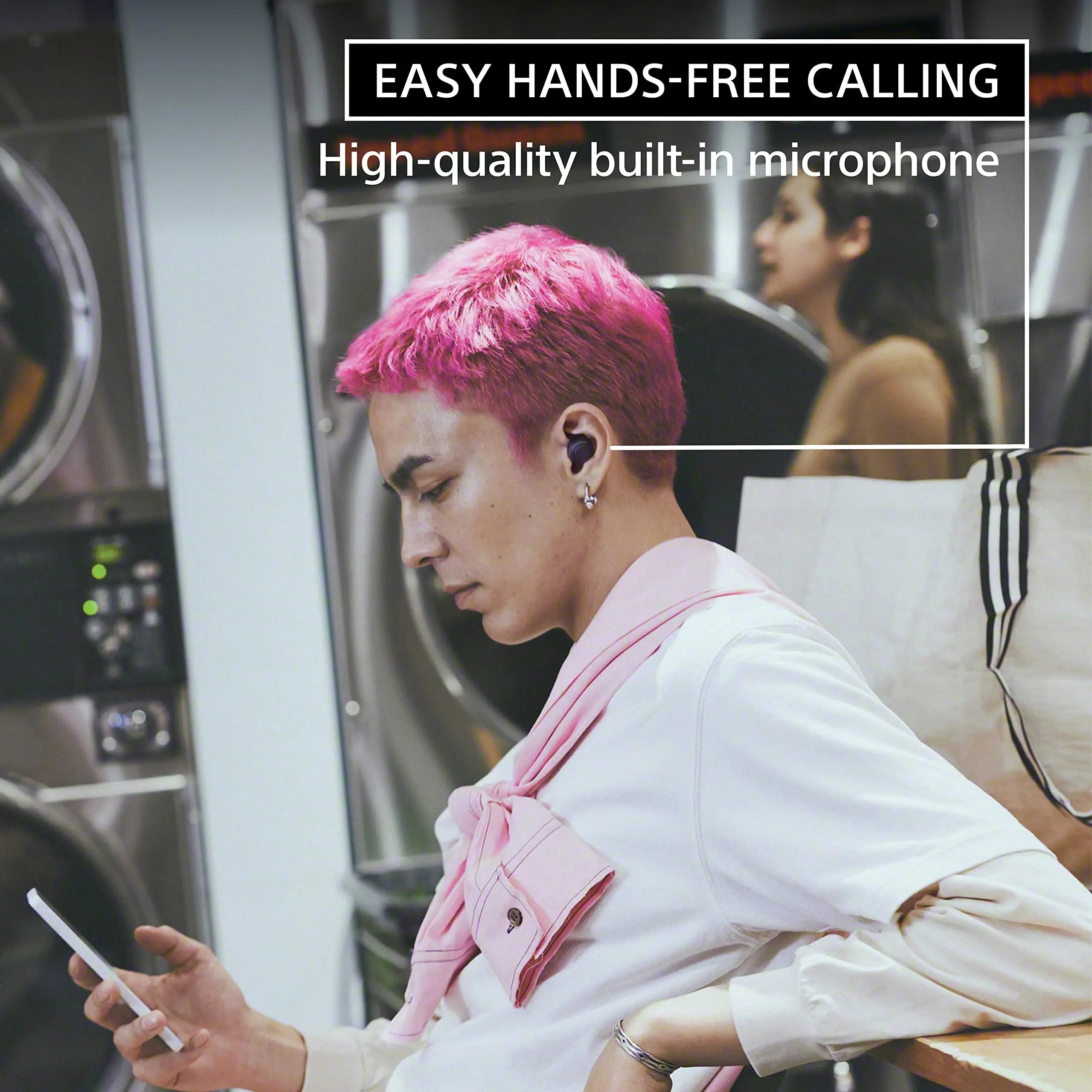 Open Box -  Sony WF-C700N Truly Wireless Noise Canceling in-Ear Bluetooth Earbud Headphones - Black SonyBullseye Deals