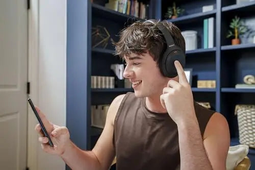 Open Box -  Sony WH-1000XM4 Wireless Noise-Cancelling Over-the-Ear Headphones - Black SonyBullseye Deals