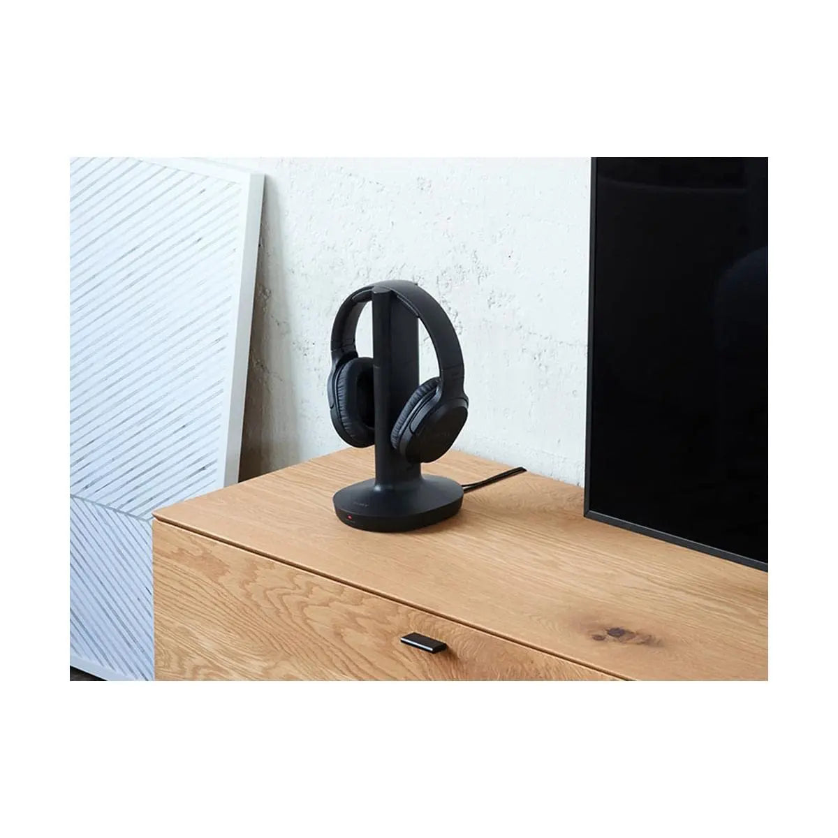 Open Box -  Sony WH-RF400 Wireless Over-Ear Home Theater Headphones (Black) Sony