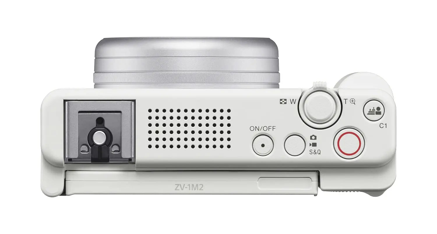 Open Box -  Sony ZV-1 II Vlog Camera for Content Creators and Vloggers - ZV1M2/W SonyBullseye Deals