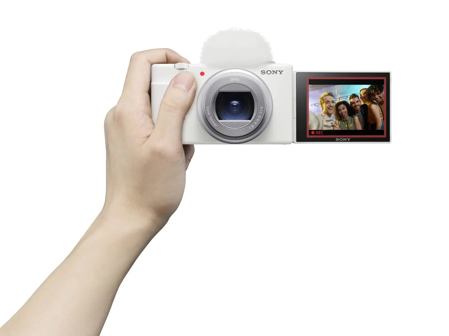 Open Box -  Sony ZV-1 II Vlog Camera for Content Creators and Vloggers - ZV1M2/W SonyBullseye Deals
