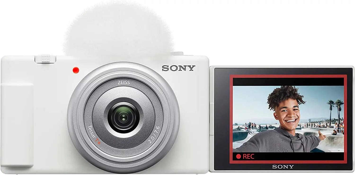 Open Box -  Sony ZV-1F Vlog Camera for Content Creators and Vloggers SonyBullseye Deals