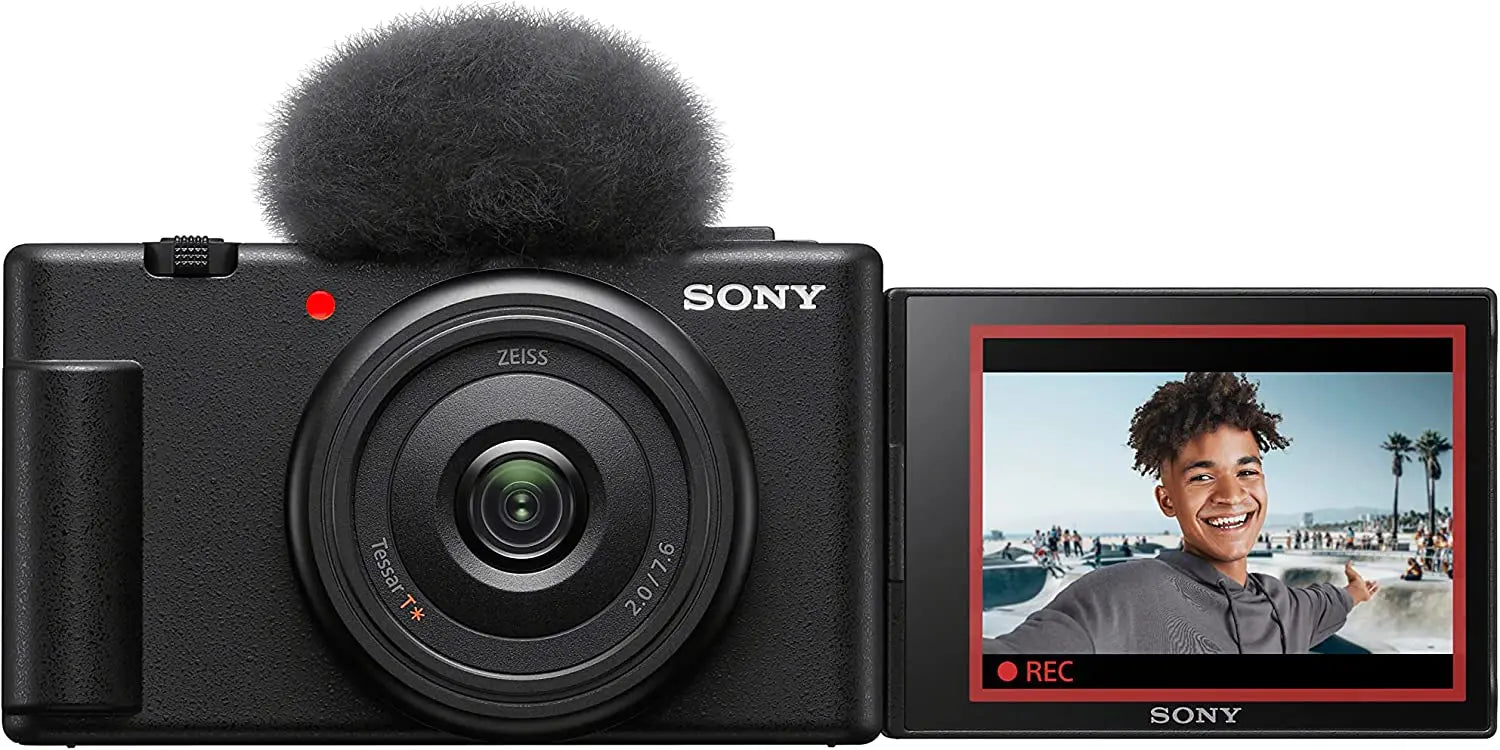 Open Box -  Sony ZV-1F Vlog Camera for Content Creators and Vloggers SonyBullseye Deals