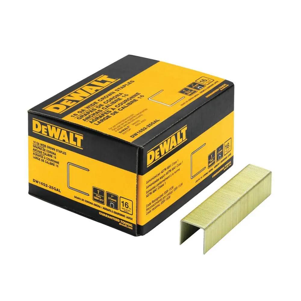 Open Box -  Staple Galv 16ga Galv I In DEWALTBullseye Deals