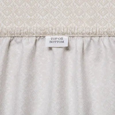Open Box - Threshold 400 Thread Count Cotton Sateen 4PC Sheet Set Wrinkle-Resistant ThresholdBullseye Deals