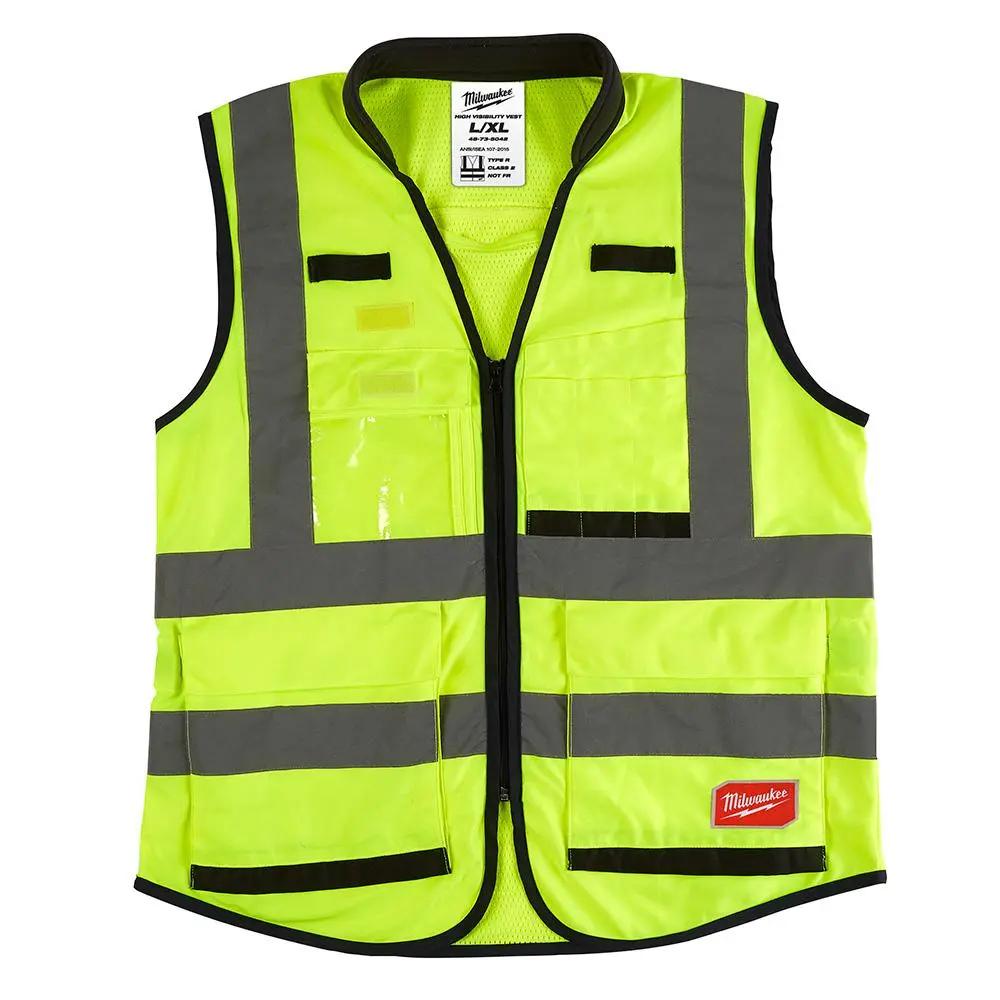 Open Box -  VEST SAFETY HIGH VIS YEL L/XL MilwaukeeBullseye Deals