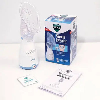 Open Box - Vicks Personal Steam Inhaler with Variable Steam Control & Soft Mask - 22.56oz VicksBullseye Deals