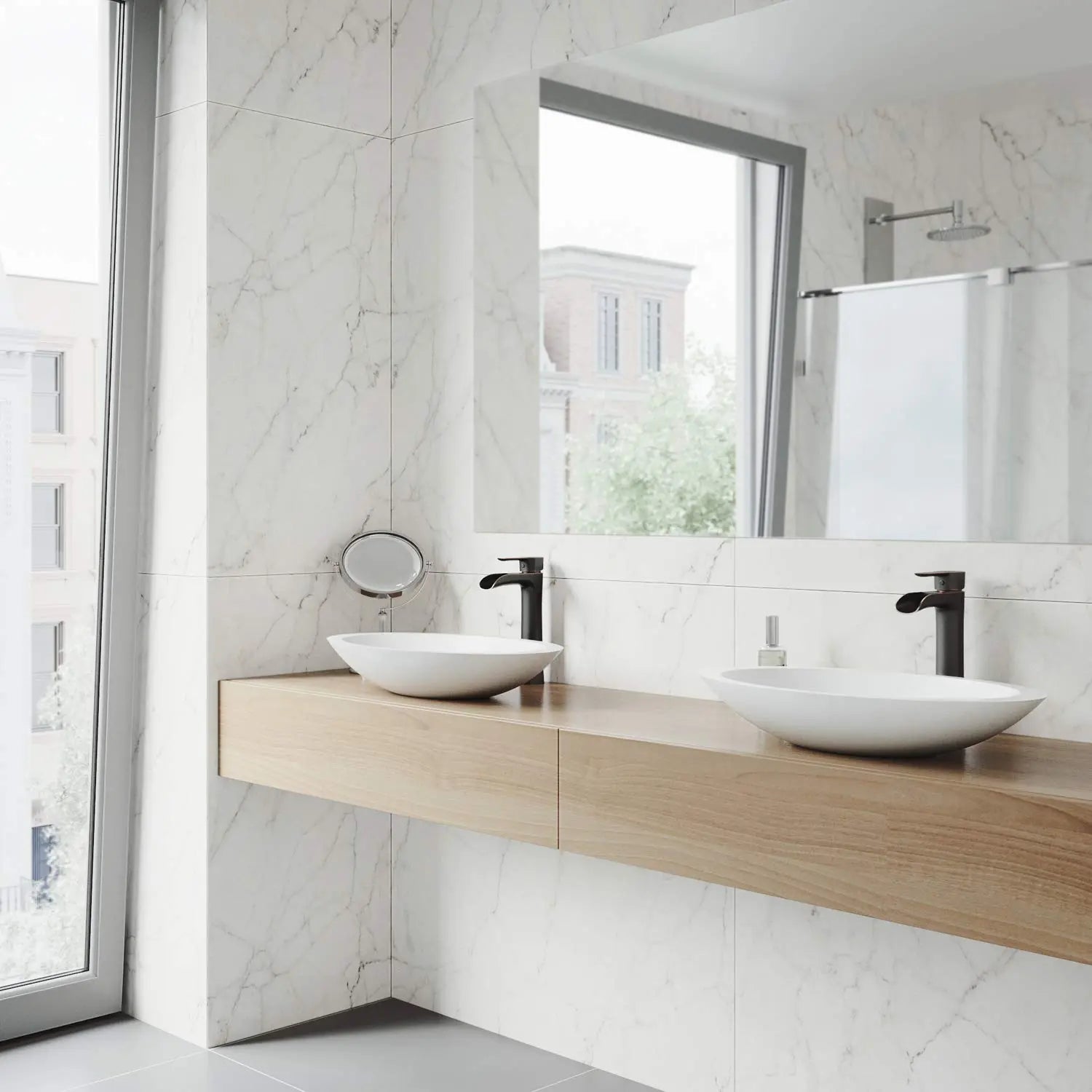 Open Box - Vigo VG03024ARB2 - Bathroom Sink Faucets Faucet VigoBullseye Deals