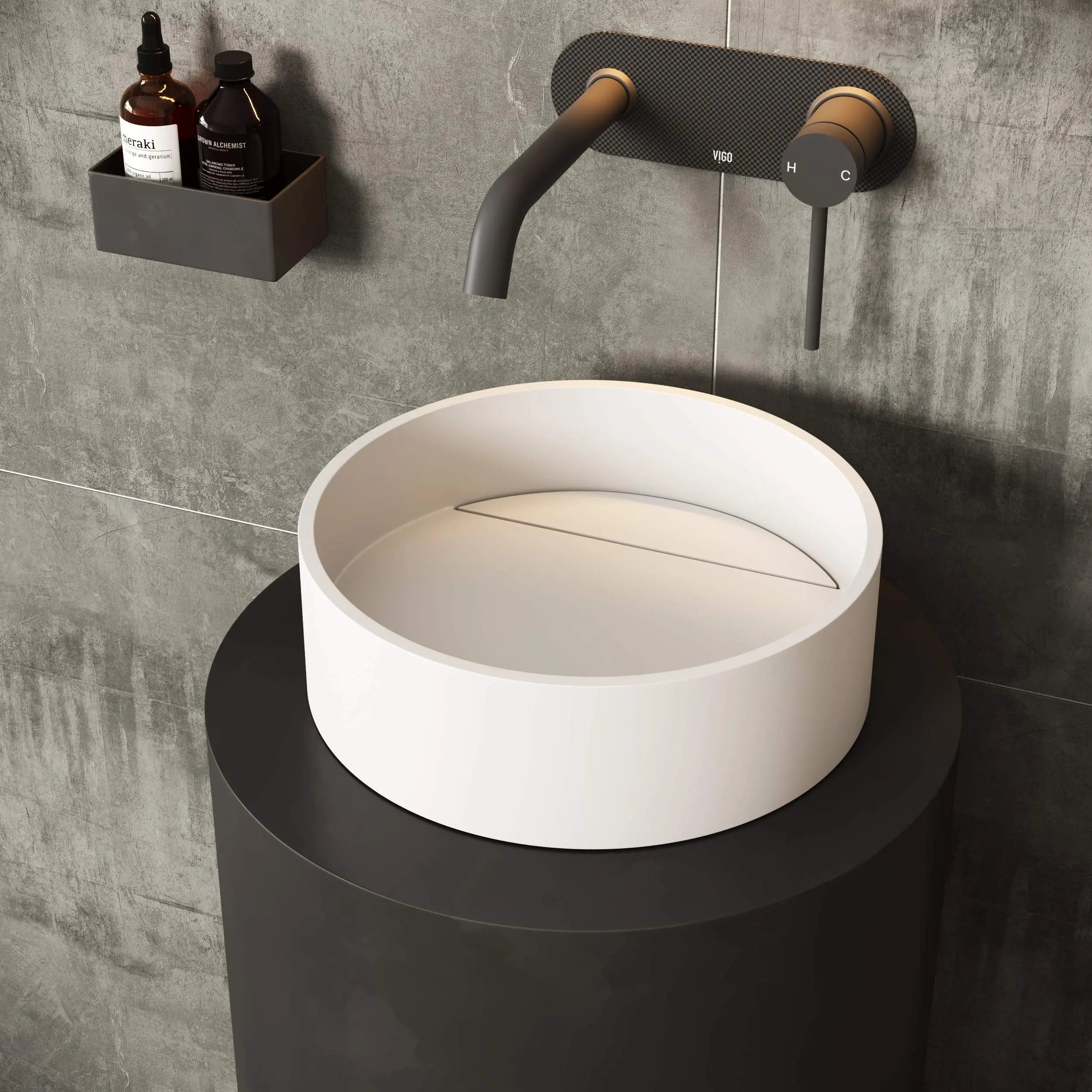 Open Box - Vigo VG04017 - Lavatory Sink Fixture VigoBullseye Deals