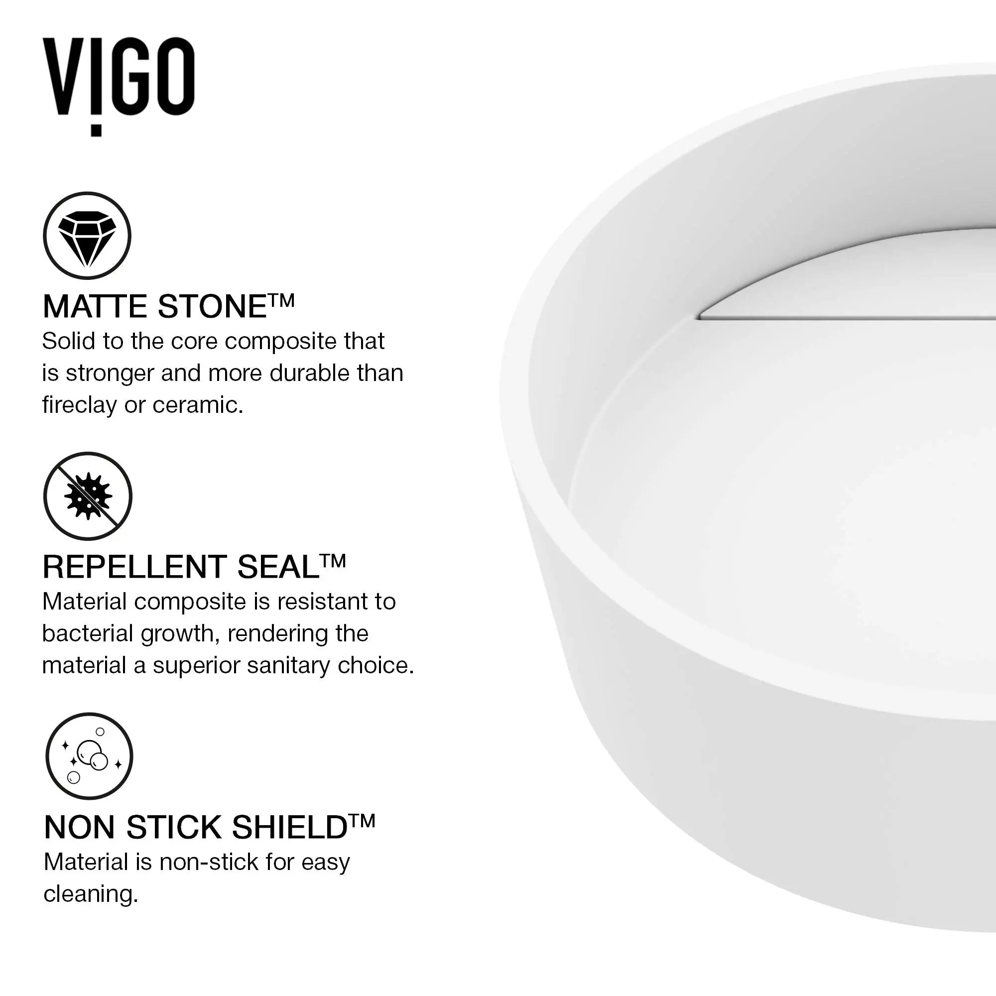 Open Box - Vigo VG04017 - Lavatory Sink Fixture VigoBullseye Deals