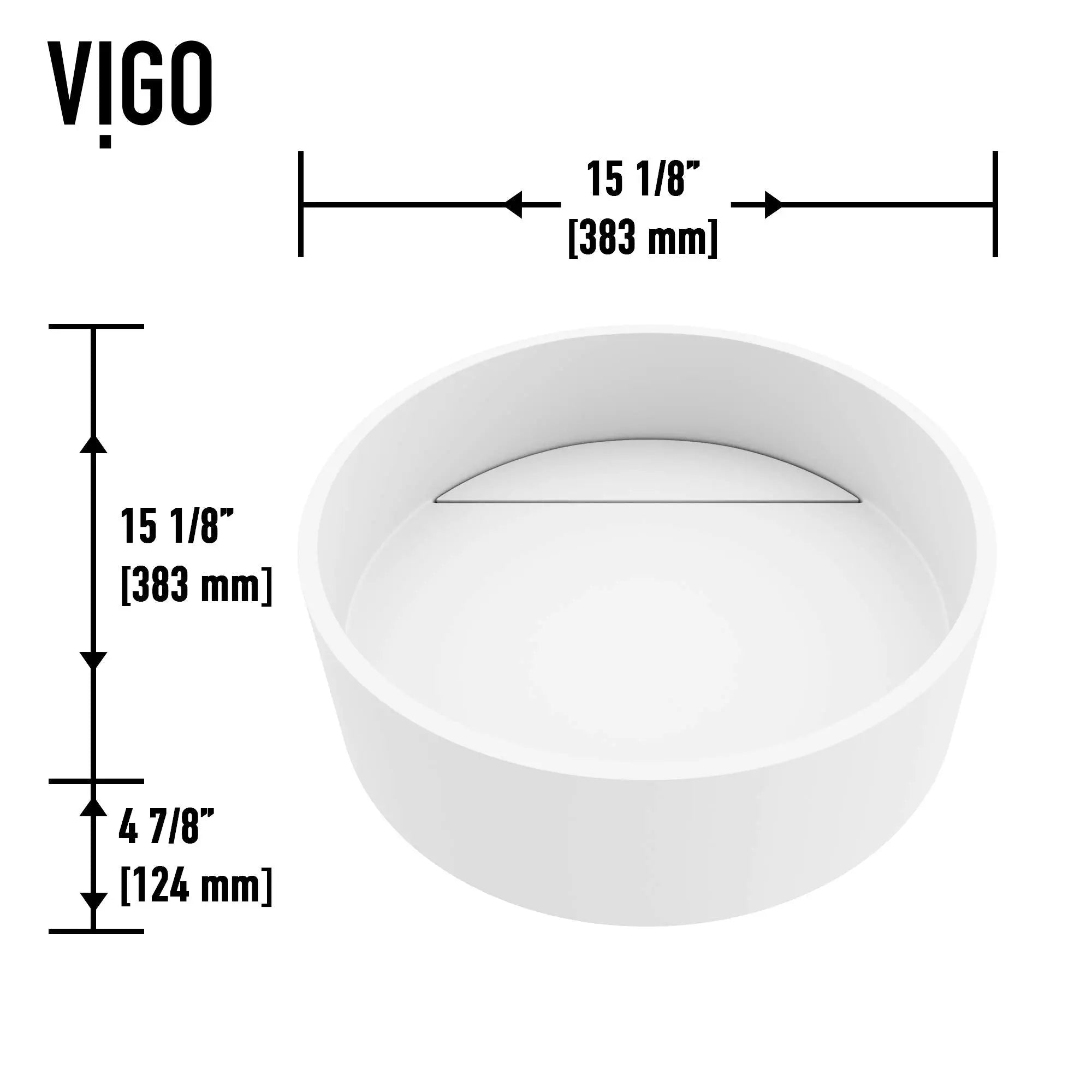 Open Box - Vigo VG04017 - Lavatory Sink Fixture VigoBullseye Deals