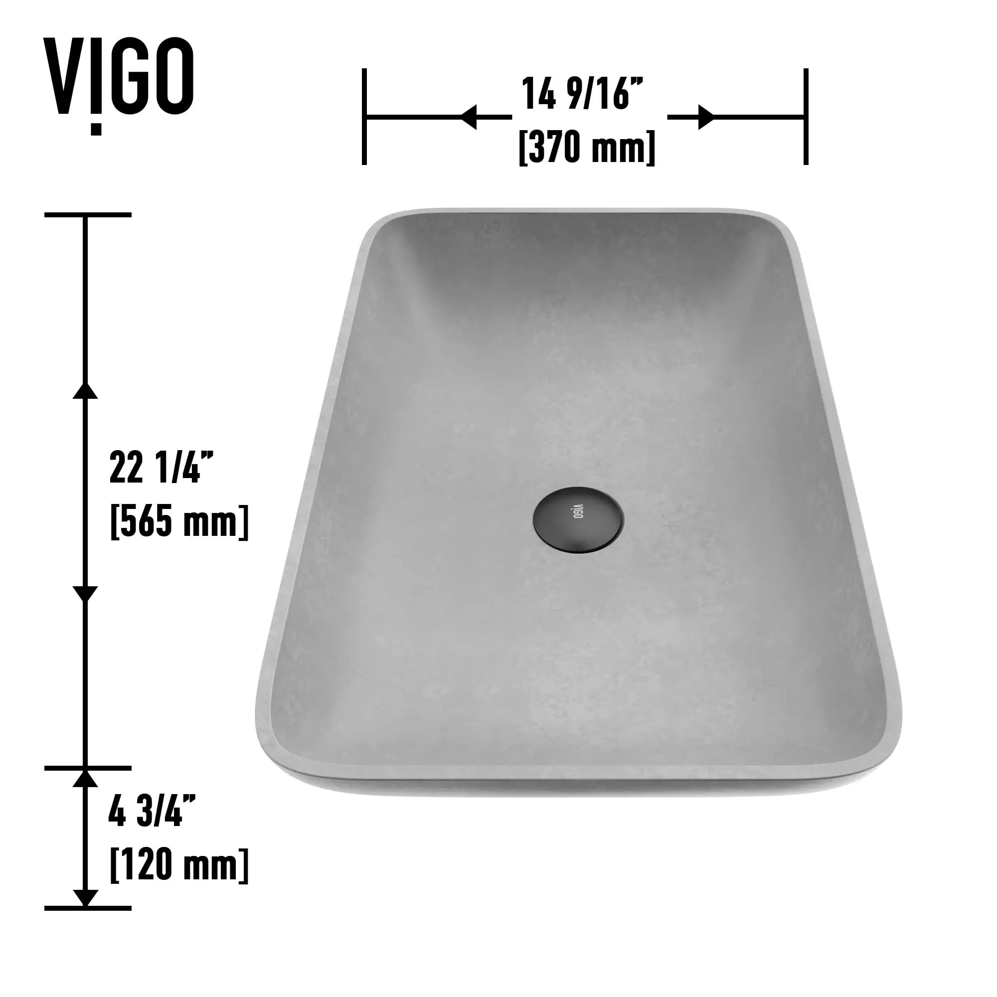 Open Box - Vigo VG04056 - Lavatory Sink Fixture VigoBullseye Deals