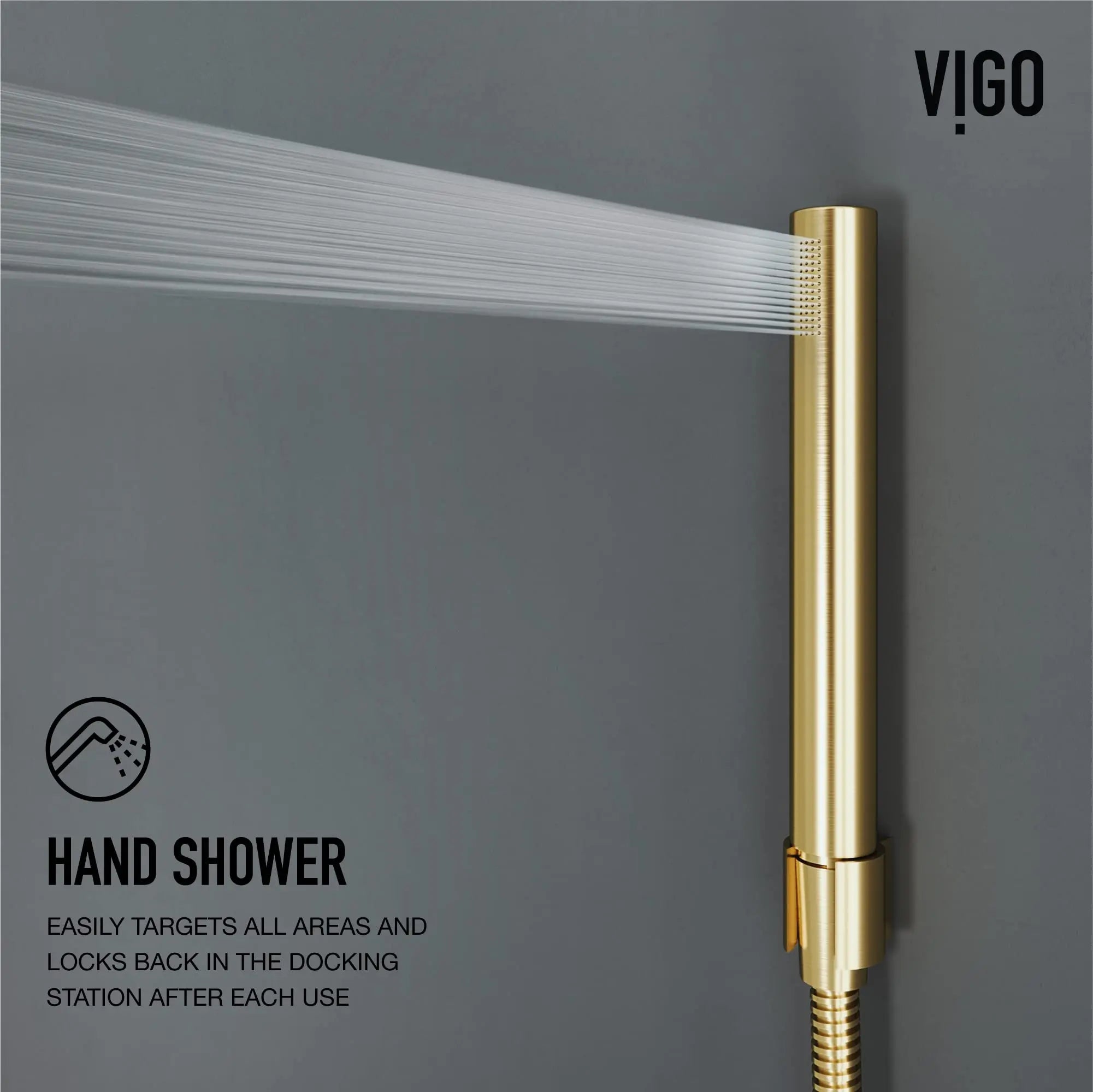 Open Box - Vigo VG08016MG - Showerpanel Showers VigoBullseye Deals